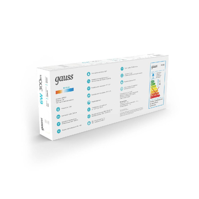 Настенный светильник Gauss Lola BR031