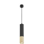 Подвесной светильник Lumina Deco Tuba LDP 1101-300 BK+GD Подвесной светильник Lumina Deco Tuba LDP 1101-300 BK+GD