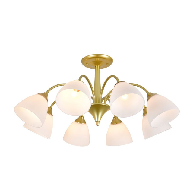 Люстра на штанге Escada Ilex 150003/8R Gold ES0000034 Люстра на штанге Escada Ilex 150003/8R Gold ES0000034