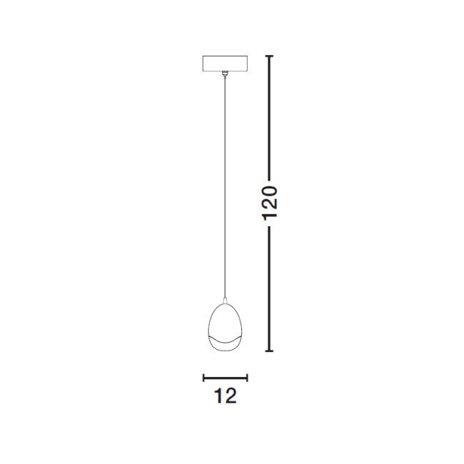 Подвесной светильник DeLight Collection Terrene MD13003023-1A chrome Подвесной светильник DeLight Collection Terrene MD13003023-1A chrome