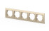 Рамка пятиместная ELBI Zena 500-012500-250 Рамка пятиместная ELBI Zena 500-012500-250