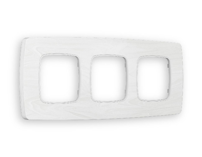 Рамка трехместная Ambrella Volt Opera OF940103