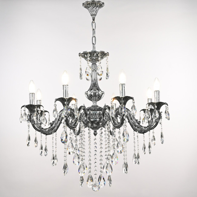 Подвесная люстра Bohemia Ivele Crystal AL79101/8/250 B NB Подвесная люстра Bohemia Ivele Crystal AL79101/8/250 B NB