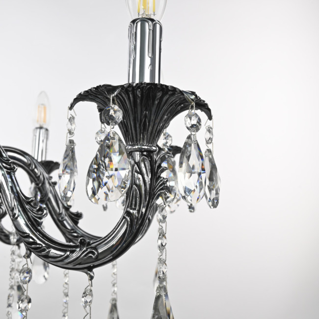 Подвесная люстра Bohemia Ivele Crystal AL79101/8/250 B NB Подвесная люстра Bohemia Ivele Crystal AL79101/8/250 B NB