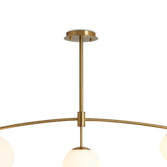 Люстра на штанге Freya Hanger FR5443CL-04BS