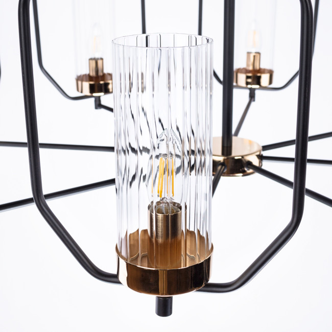 Потолочная люстра Arte Lamp Celaeno A7004PL-8BK Потолочная люстра Arte Lamp Celaeno A7004PL-8BK