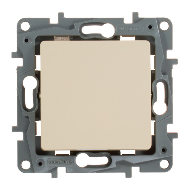 Выключатель одноклавишный Legrand Etika 10A 250V слоновая кость 672301
