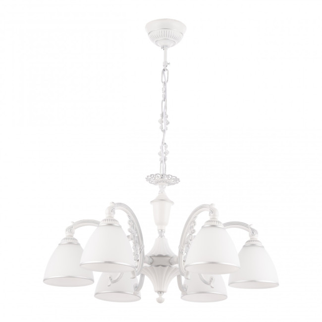 Подвесная люстра Arte Milano 341837/6 WT+SL Подвесная люстра Arte Milano 341837/6 WT+SL