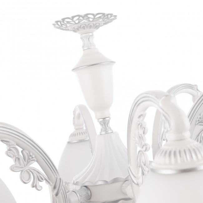 Подвесная люстра Arte Milano 341837/6 WT+SL Подвесная люстра Arte Milano 341837/6 WT+SL