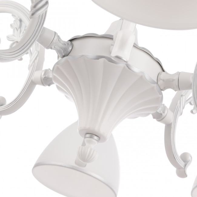 Подвесная люстра Arte Milano 341837/6 WT+SL Подвесная люстра Arte Milano 341837/6 WT+SL