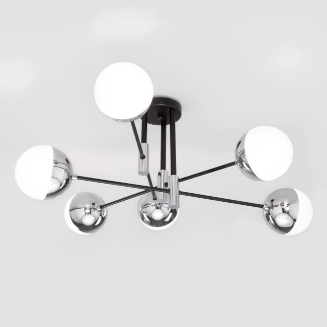 Потолочная люстра Eurosvet Nuvola 70129/6 хром Потолочная люстра Eurosvet Nuvola 70129/6 хром