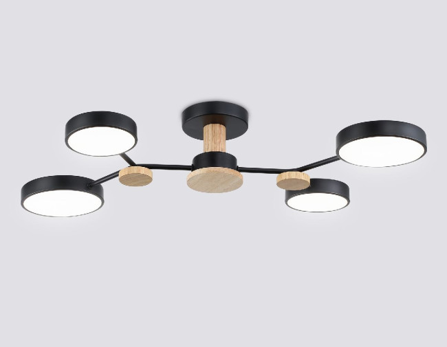 Люстра на штанге Ambrella Light Linetech Comfort FL4860 Люстра на штанге Ambrella Light Linetech Comfort FL4860