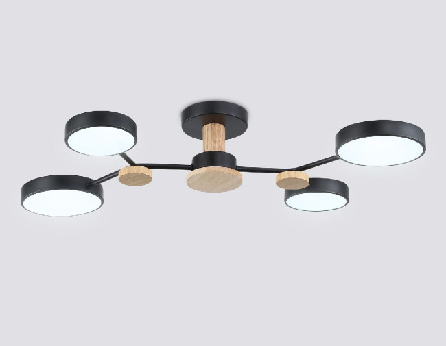 Люстра на штанге Ambrella Light Linetech Comfort FL4860 Люстра на штанге Ambrella Light Linetech Comfort FL4860