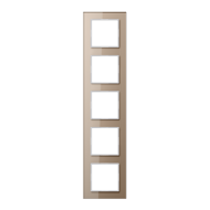 Рамка пятиместная Jung AC585GLCH