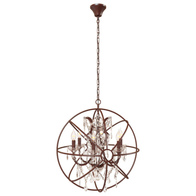 Подвесная люстра LOFT IT Foucaults orb crystal Loft1897/6 Подвесная люстра LOFT IT Foucaults orb crystal Loft1897/6