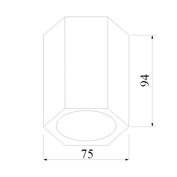 Накладной светодиодный светильник Elektrostandard 25036/LED 4690389176494