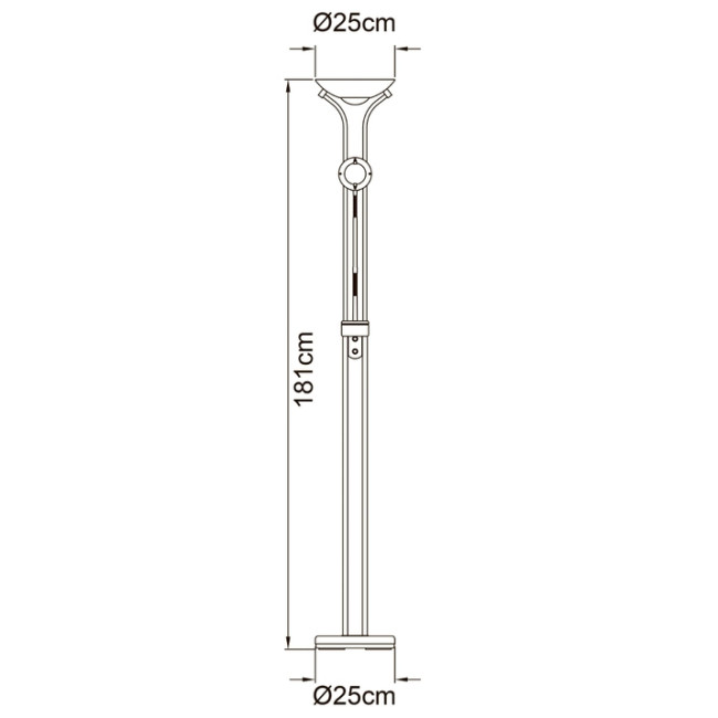 Торшер Arte Lamp Duetto A4329PN-2CC Торшер Arte Lamp Duetto A4329PN-2CC