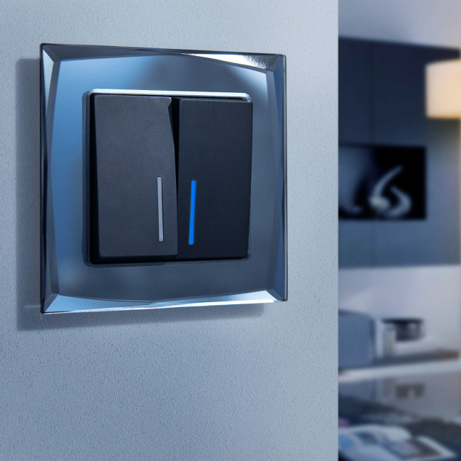 Рамка на 1 пост Werkel Diamant черный W0011208 4690389158797 Рамка на 1 пост Werkel Diamant черный W0011208 4690389158797