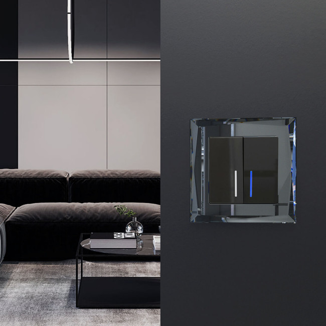 Рамка на 1 пост Werkel Diamant черный W0011208 4690389158797 Рамка на 1 пост Werkel Diamant черный W0011208 4690389158797