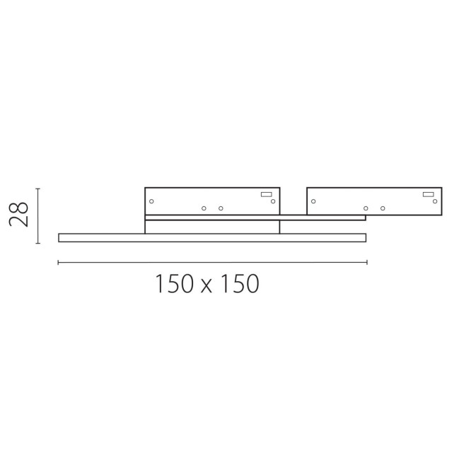 Трековый однофазный светильник отраженного света Lightstar Linea 236147 Трековый однофазный светильник отраженного света Lightstar Linea 236147