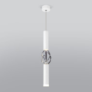 Подвесной светодиодный светильник Eurosvet Lance 50191/1 LED белый/хром