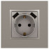 Розетка со шторками с 2xUSB Эра Elegance 14-4109-16 Б0065775 Розетка со шторками с 2xUSB Эра Elegance 14-4109-16 Б0065775