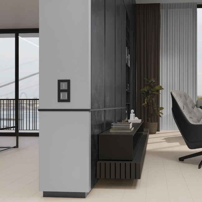 Сенсорный выключатель одноклавишный с подсветкой Werkel 4690389197987 W4512006 a063599