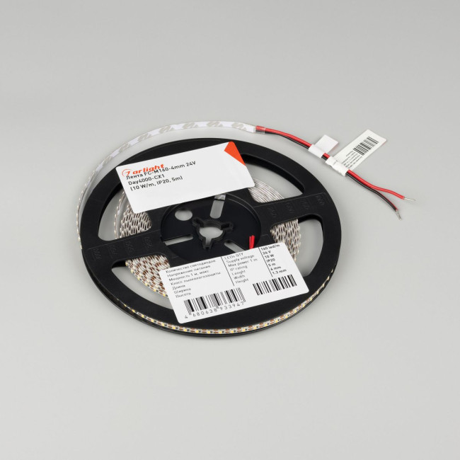 Светодиодная лента Arlight FC-M160-4mm 24V White6000-CX1 (10 W/m, IP20, 5m) 057855 Светодиодная лента Arlight FC-M160-4mm 24V White6000-CX1 (10 W/m, IP20, 5m) 057855