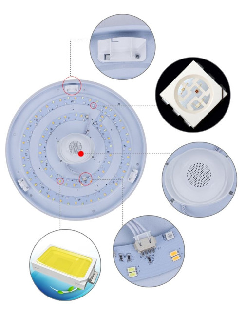 Потолочный светодиодный светильник Omnilux OML-47307-52 Потолочный светодиодный светильник Omnilux OML-47307-52