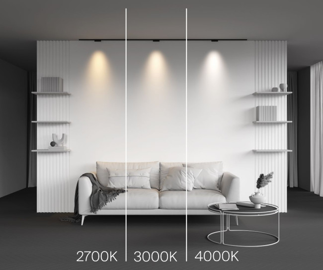 Трековый магнитный светильник Maytoni Points TR193-1-5W2.7K-M-B Трековый магнитный светильник Maytoni Points TR193-1-5W2.7K-M-B