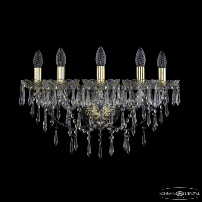 Бра Bohemia Ivele Crystal 1403B/5/195/XL G Бра Bohemia Ivele Crystal 1403B/5/195/XL G