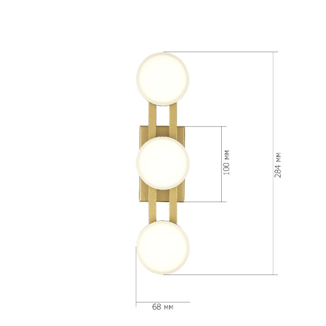 Настенный светильник ST Luce Monro SL6610.201.03 Настенный светильник ST Luce Monro SL6610.201.03