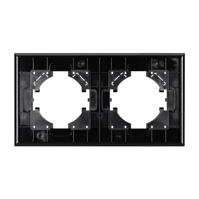 Рамка на 2 поста из натурального дерева Arlight FRM-XSILO-WD-2-SNL 051273 Рамка на 2 поста из натурального дерева Arlight FRM-XSILO-WD-2-SNL 051273