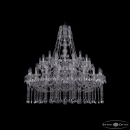 Подвесная люстра Bohemia Ivele Crystal 1413/20+10+5/400/2d Ni