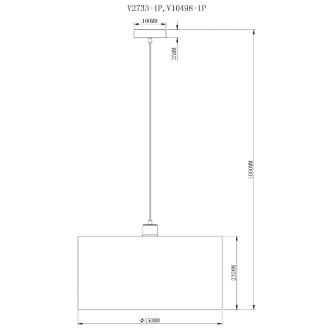 Подвесной светильник Moderli Massa V10498-1P Подвесной светильник Moderli Massa V10498-1P