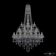 Подвесная люстра Bohemia Ivele Crystal 1415/20+10+5/400/h-182/3d G