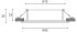 Встраиваемый светильник Hesby Lighting Eclipse HSBL_0110