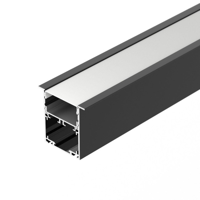 Алюминиевый профиль Arlight SL-LINIA52-3L-F-2000 ANOD BLACK 044685 Алюминиевый профиль Arlight SL-LINIA52-3L-F-2000 ANOD BLACK 044685