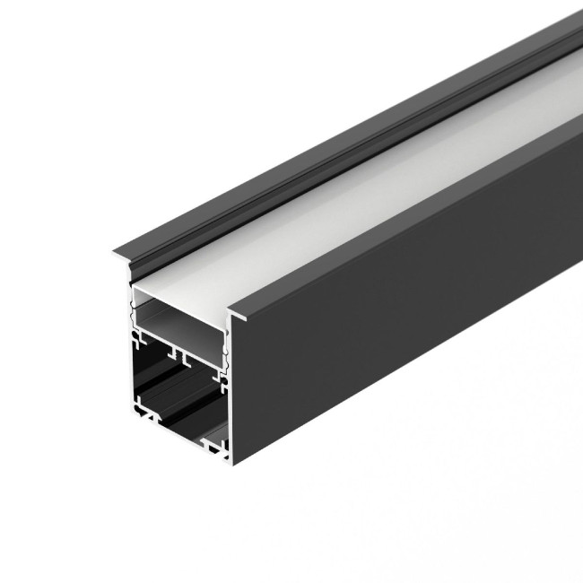Алюминиевый профиль Arlight SL-LINIA52-3L-F-2000 ANOD BLACK 044685 Алюминиевый профиль Arlight SL-LINIA52-3L-F-2000 ANOD BLACK 044685