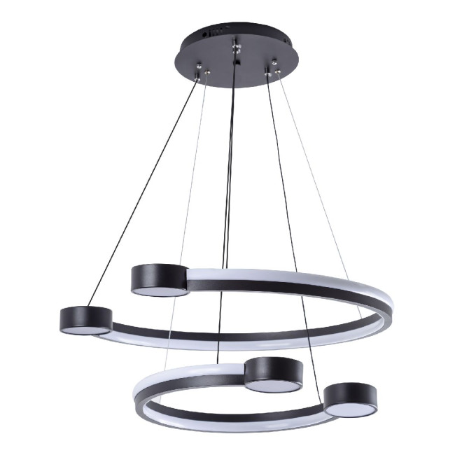 Подвесной светильник LED4U L7100-2 BK Подвесной светильник LED4U L7100-2 BK