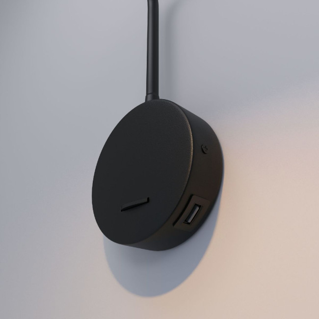 Гибкое бра Elektrostandard Stem 40120/LED черный 4690389196317 a063704 Гибкое бра Elektrostandard Stem 40120/LED черный 4690389196317 a063704