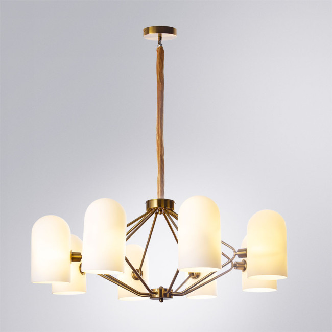 Подвесная люстра Arte Lamp Cassel A5454LM-8PB Подвесная люстра Arte Lamp Cassel A5454LM-8PB
