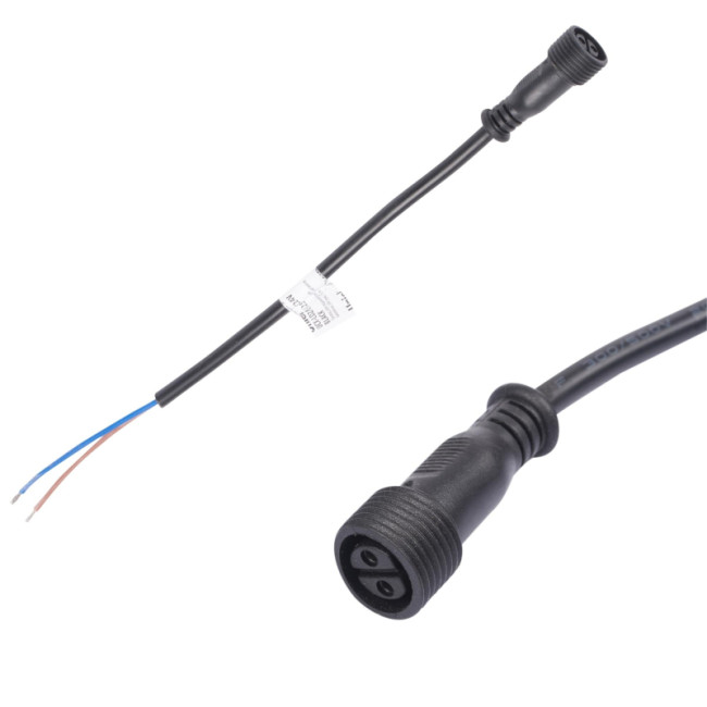 Провод для подключения в линию прожекторов Uniel UCX-LD2/L52-0.25M DC24V BLACK UL-00009342