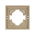 Рамка пластиковая на 1 пост Arlight FRM-TENDO-SFPL-1-GD 054643 Рамка пластиковая на 1 пост Arlight FRM-TENDO-SFPL-1-GD 054643