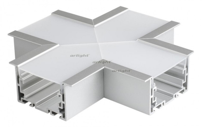 Угол Arlight S2-LINIA69-F-X90 крестовой 021281 Угол Arlight S2-LINIA69-F-X90 крестовой 021281