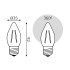 Лампа светодиодная Gauss Filament E27 11W 2700K 103802111 Лампа светодиодная Gauss Filament E27 11W 2700K 103802111