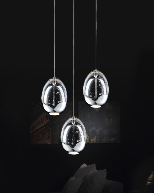 Подвесной светильник DeLight Collection Terrene MD13003023-3A chrome Подвесной светильник DeLight Collection Terrene MD13003023-3A chrome