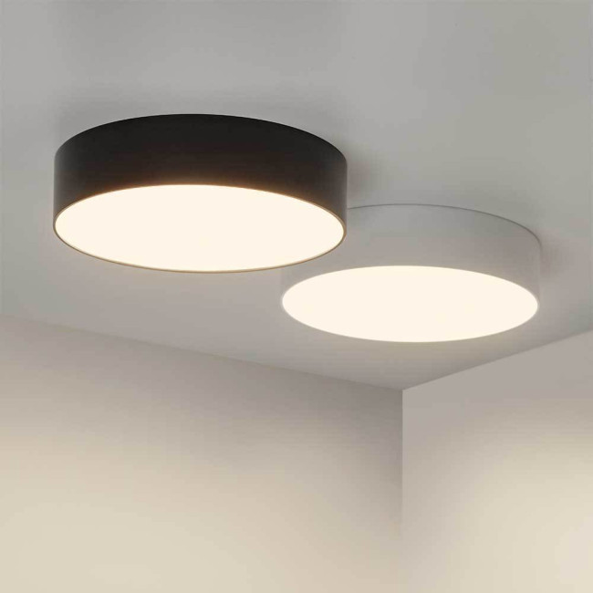 Накладной светильник Arlight IM-RONDO-EMERGENCY-3H-R210-20W Warm3000 (BK, 120 deg, 230V) 039651