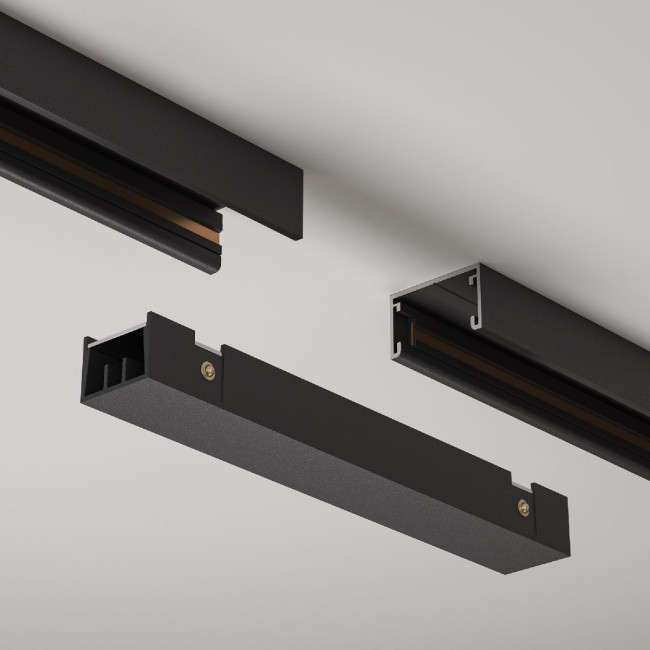 Коннектор питания прямой Maytoni Basity TRA172IPC-1B