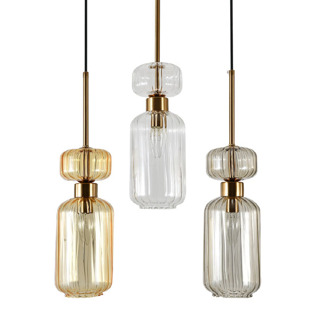 Подвесной светильник Escada Gloss 1141/3S BG/CL/AM